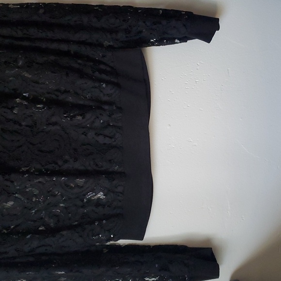 BCBGMaxAzria Lace Bomber Jacket XS - Picture 4 of 4